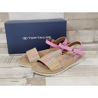 TOM TAILOR Tom Tailor Mädchen Sandale rosa/bunt mit kleiner Schnalle 31 Sandale