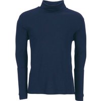 Brax Strickpullover BRAX Rollkragen Pullover Benno marine