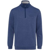 Brax Sweatshirt blau regular (1-tlg)