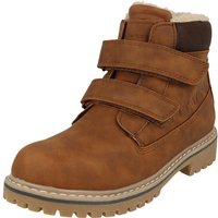 TOM TAILOR 4270060005 Jungen Schuhe Stiefel gefüttert Winterboots Klettverschluss