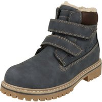 TOM TAILOR 4270060005 Jungen Schuhe Stiefel gefüttert Winterboots Klettverschluss