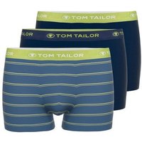 TOM TAILOR Boxershorts (3er Pack) mit Logobund