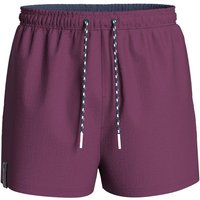 TOM TAILOR Badehose mit gemusterten Kordeln