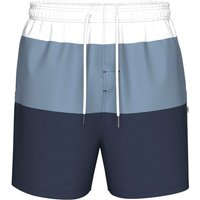 TOM TAILOR Badehose mit Blockstreifen und praktische Seitentaschen