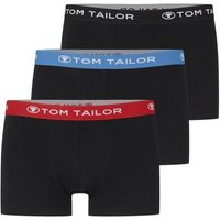 TOM TAILOR Boxershorts Hip-Pants im Dreierpack (im Dreierpack)