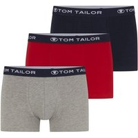 TOM TAILOR Boxershorts Hip-Pants im Dreierpack (im Dreierpack)