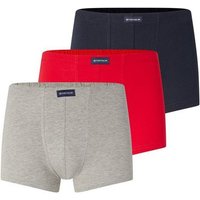 TOM TAILOR Boxershorts Hip-Pants im 3er-Pack (im Dreierpack)