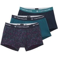 TOM TAILOR Boxershorts Hip Pants im 3-er Set (im Dreierpack)