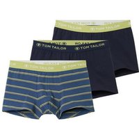 TOM TAILOR Boxershorts Hip Pants im 3-er Set (im Dreierpack)