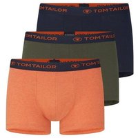 TOM TAILOR Boxershorts Mehrfarbiges Dreierpack Hip Pants (im Dreierpack)