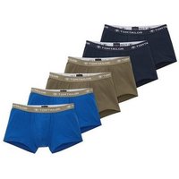 TOM TAILOR Boxershorts Hip Pants im 6er Pack (im Sechserpack)