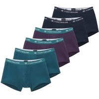 TOM TAILOR Boxershorts Hip Pants im 6er Pack (im Sechserpack)