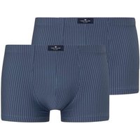 TOM TAILOR Boxershorts Gestreifte Hip-Pants im Doppelpack (im Doppelpack)