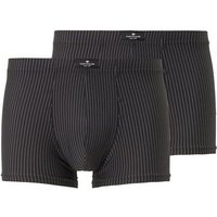 TOM TAILOR Boxershorts Gestreifte Hip-Pants im Doppelpack (im Doppelpack)