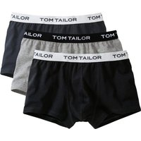 TOM TAILOR Slip Herren-Pants 3er-Pack Single-Jersey Uni