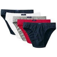 TOM TAILOR Slip TOM TAILOR 5er Pack Brief Pure Cotton Herren Sportslip