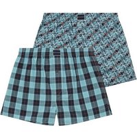 TOM TAILOR Boxershorts Boxershorts im Dopelpack (im Doppelpack)