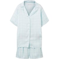 TOM TAILOR Pyjama Kurz-Pyjama mit Karomuster