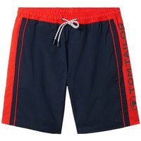 TOM TAILOR Badehose Badeshorts mit Colour Blocking