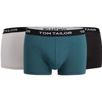 TOM TAILOR Retro Pants Herren Boxershorts (3-St) 3er Pack