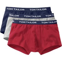 TOM TAILOR Retro Pants Herren Boxershorts (3-St) 3er Pack