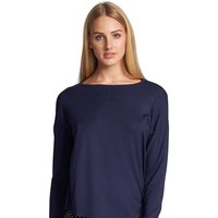 TOM TAILOR Sleepshirt TOM TAILOR Damen Oberteil blau uni (1-tlg)