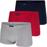 TOM TAILOR Boxershorts (3-St) ohne Eingriff