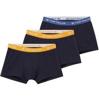 TOM TAILOR Boxershorts Hip Pants 3-er Set (im Dreierpack)