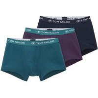 TOM TAILOR Boxershorts Hip Pants 3-er Set (im Dreierpack)