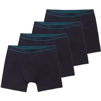 TOM TAILOR Boxershorts Long Pants im Viererpack (im Viererpack)