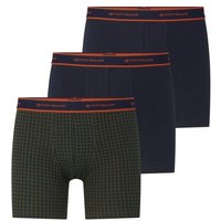 TOM TAILOR Boxershorts Long Pants im Dreierpack