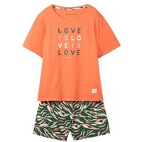 TOM TAILOR Pyjama Kurz-Pyjama mit Print