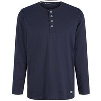 TOM TAILOR Unterhemd Pyjama Langarmshirt