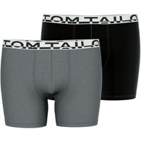 TOM TAILOR Boxershorts (2er-Pack) mit Logobund