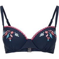 TOM TAILOR Bügel-Bikini-Top Bikini-Top mit Blumenmuster