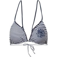 TOM TAILOR Bügel-Bikini-Top Gestreiftes Triangel-Bikini-Top