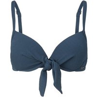 TOM TAILOR Bikini-Hose Push-Up Bikinitop mit Knotendetail (1-St)