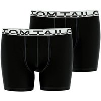 TOM TAILOR Boxershorts (2er-Pack) mit Logobund