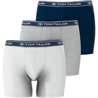 TOM TAILOR Langer Boxer 70788 Buffer (6er Vorteilspack) Single Jersey Qualität