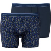 TOM TAILOR Langer Boxer (2er-Pack) mit Logobund