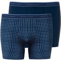 TOM TAILOR Langer Boxer (2er-Pack) mit Logobund