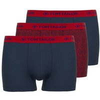 TOM TAILOR Boxershorts (3er Pack) mit Logobund