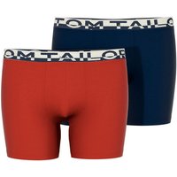 TOM TAILOR Boxershorts (2er-Pack) mit Logodruck