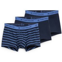 TOM TAILOR Boxershorts Hip Pants im 3-er Set (im Dreierpack)