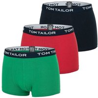 TOM TAILOR Boxershorts (3-St) mit kürzerem Bein im 3er Pack