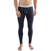 TOM TAILOR Lange Unterhose TOM TAILOR Herren lange Unterhose blau längsgestre (1-St)