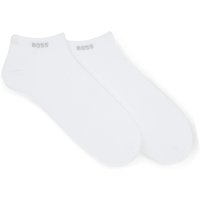 BOSS 2er Pack Sneakersocken mit Stretchanteil und Label-Schriftzug