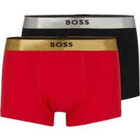 BOSS 2er Pack Trunks mit Glanz-Logobund