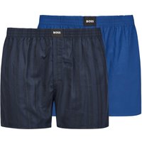 BOSS 2er Pack bequeme Boxershorts mit Logo-Aufnäher