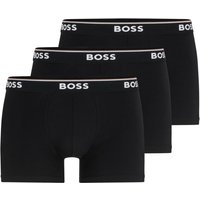 BOSS 3er Pack Boxer-Trunks mit Label-Bund